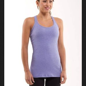 Lululemon cool racerback heathered Persian SZ 8
